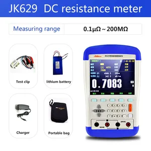 เครื่องวัดโอห์มแบบพกพา JK628 รุ่นใหม่ ขายดี วัดค่าความต้านทานต่ำได้ - Product Image 2