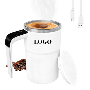 Taza Mezcladora Magnética Automática, Taza de Acero Inoxidable 304 para Mezclar Bebidas, Taza de Cerámica para Café - Product Image 1