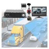 Système de surveillance de véhicule ADAS 4G MDVR 4 canaux pour camion, caméra de stationnement, rétroviseur, caméra embarquée, enregistreur vidéo