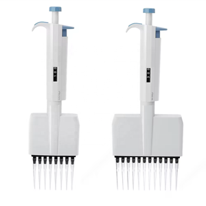 Tự động 12 kênh có thể điều chỉnh âm lượng đa kênh rồng phòng thí nghiệm biến chuyển khối lượng MicroPette pipettes <span class=keywords><strong>pipettor</strong></span> - Product Image 3