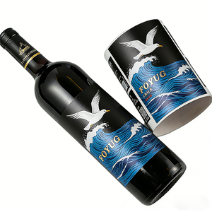 Etichette per <span class=keywords><strong>Vino</strong></span> Personalizzate con Stampa in Lamina d'Oro, Adesivi in Carta Speciale, Etichette di Lusso per Bottiglie di <span class=keywords><strong>Vino</strong></span> <span class=keywords><strong>Rosso</strong></span> - Product Image 3