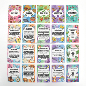 <span class=keywords><strong>Gioco</strong></span> di Carte con Ricette Personalizzate, Scatola con Logo, Intrattenimento Culinario, Passatempo in Cucina, <span class=keywords><strong>Gioco</strong></span> Familiare con Scatola Magnetica - Product Image 3