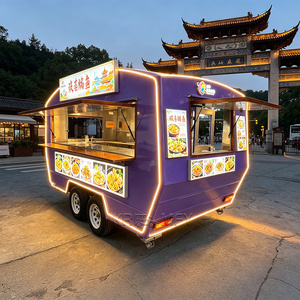 รถขายอาหารเคลื่อนที่แบบกำหนดเองสำหรับเสิร์ฟอาหารทาทาร์แบบพิเศษพร้อมเนื้อบดดิบ - Product Image 4