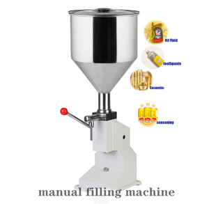 A-03 <span class=keywords><strong>manuel</strong></span> type pâte et liquide à la fois machine de remplissage pour le miel dentifrice jus de gel shampooing lavage des mains de remplissage - Product Image 3