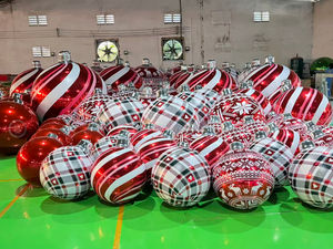 Boule miroir <span class=keywords><strong>gonflable</strong></span> de fête, décoration de fête, boule miroir en forme de cloche - Product Image 5