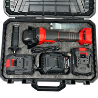 Meuleuse d'angle sans fil 21V, batterie lithium grande capacité, disque de coupe 110mm, meuleuse portable pour la découpe et le polissage