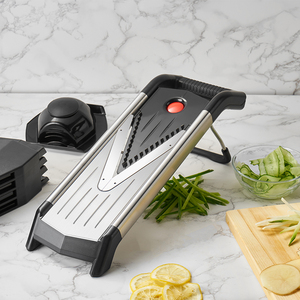 Stainless Steel Potato Fruit Slicer Kitchen Accessories Manual Mandoline Grater Vegetable Fruit Cutter Slicer - Product Image 1