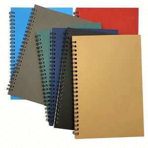 Cuadernos Ecológicos de Espiral Paper Junkie, 6"x8", con Páginas Rayadas, para Escribir, Trabajo Escolar o Regalos Promocionales - Product Image 3