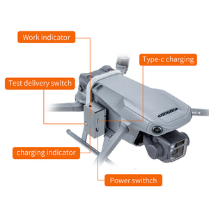Cho DJI Mavic <span class=keywords><strong>3</strong></span> airdrop hệ thống từ xa thrower cho câu cá mồi Nhẫn cưới Giao hàng cuộc sống cứu hộ Bộ dụng cụ phụ kiện bay không người lái - Product Image 2
