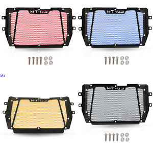 Protector de cubierta de rejilla de radiador de aluminio para motocicleta <span class=keywords><strong>Yamaha</strong></span>, 2015 <span class=keywords><strong>MT</strong></span> <span class=keywords><strong>03</strong></span> 2016 2017 <span class=keywords><strong>2018</strong></span> 2019 2020 2021 2022 2023 - Product Image 1