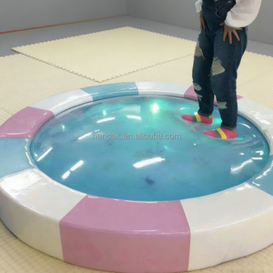 Excelente Equipo <span class=keywords><strong>de</strong></span> Juegos Interior Redondo y Cuadrado para Niños, Cama <span class=keywords><strong>de</strong></span> Agua Sensorial y Tapetes <span class=keywords><strong>de</strong></span> Juego Suaves para Cafetería, Centro Comercial, Preescolar y Escuela - Product Image 4