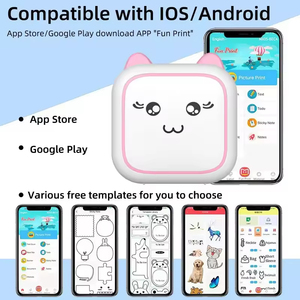 Imprimante thermique USB mini super bon marché C26 58 mm Noir et blanc Imprimante photo pour téléphone portable Imprimante de poche Cadeau pour étudiant - Product Image 6