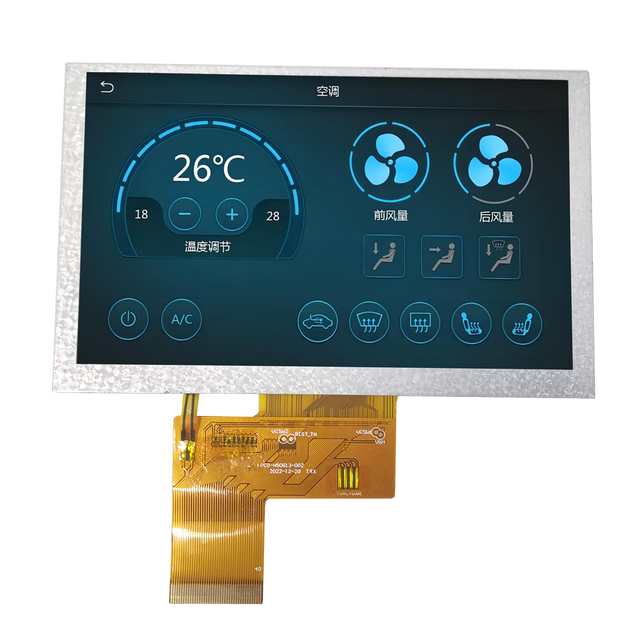 Shenzhen 5 Inch TFT LCD 24bitRGB Interface  Module Modules 800*480 St7262 Display 40 Pin  Capacitive Touch Screen able