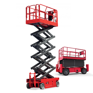 Электрический гидравлический самоходный ножничный подъемник для высотных работ 4м, 6м, 8м. Цена. - Product Image 1