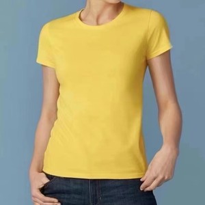 Lote de Liquidación de 10 Colores, Camisetas de Manga Corta con Cuello Redondo para Mujer, Tallas S-XL, Primavera/Verano/Otoño - Product Image 1