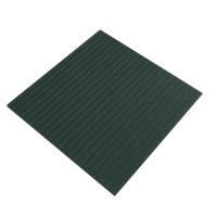 Panneaux acoustiques modernes 600 mm x 600 mm avec fibres de polyester pour l'insonorisation des bureaux, salons et chambres - NRC élevé 0,8
