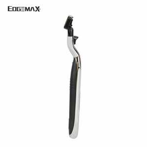 Cong Lưỡi Dễ Dàng Rửa Sạch Hộp Mực Có Thể Thay Thế Người Đàn Ông Cạo Râu Dao Cạo 3 Lưỡi Kim Loại Xử Lý Dao Cạo Cho Người Đàn Ông Làm Sạch Cạo Râu - Product Image 5