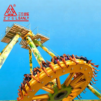 Manèges de parc d'attractions : Attractions à bascule, Grand Frisbee rotatif, Grande balançoire à bascule, Attractions spectaculaires et étonnantes à vendre