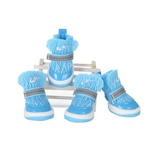 <span class=keywords><strong>Hush</strong></span> รองเท้าบูทสำหรับลูกสุนัข,รองเท้าอุ้งเท้าสัตว์เลี้ยงรองเท้าสำหรับเดินวิ่งลายน่ารักขนาดเล็กสำหรับฤดูร้อน - Product Image 6