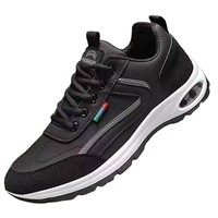 Chaussures de course confortables pour hommes avec coussin d'air, baskets décontractées respirantes antidérapantes pour la randonnée et les trajets quotidiens, fourniture d'usine OEM personnalisée