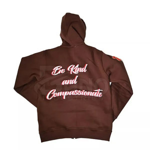 Top Qualité Élégant Puff Impression Hoodies En Gros Nouveau Design Puff Impression Hoodies À Bas Prix - Product Image 2
