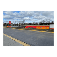 Achetez des bâches de protection en maille pour clôtures Heras, bâche de clôture temporaire 1,8 m x 3,5 m, bâches standard pour clôtures Heras