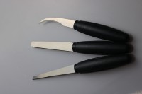 Couteau à lame en acier avec manche en plastique pour la réparation des pneus, personnalisable OEM