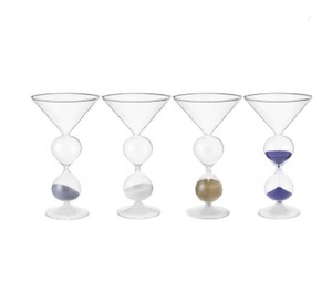 Vente en gros de gobelets à cocktail personnalisés, faits à la main, au design unique, pour martini, vin, <span class=keywords><strong>sablier</strong></span>, gobelet - Product Image 6