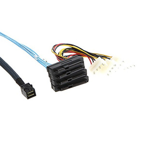 Cavo interno Mini SAS HD SFF-8643 da <span class=keywords><strong>1</strong></span> metro a 4 <span class=keywords><strong>x</strong></span> 29 pin SAS SFF-8482 - Product Image 6