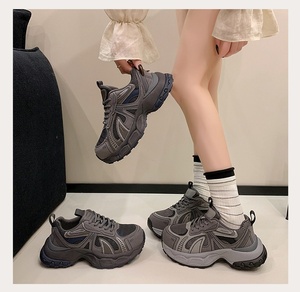 High-end Walking <b>Shoes</b> 2026 New <b>Height</b> <b>Increasing</b> Breathable Mesh Upper Soft-Tread Casual <b>Shoes</b> Women's Sports Running <b>Shoes</b> - Product Image 4