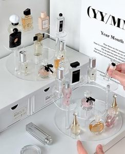 ที่ตั้งโชว์เครื่องสำอางน้ำหอมเครื่องประดับอะคริลิกแบบใสหรูหราออกแบบได้ตามต้องการ - Product Image 6
