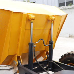 Mini-dumper compact de 5 tonnes à benne basculante hydraulique sur roues pour la manutention de sable, de terre et de roches - Product Image 6