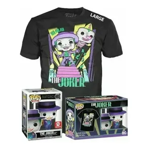 Cho Batman 1989 <span class=keywords><strong>Joker</strong></span> Cho <span class=keywords><strong>Funko</strong></span> Cho <span class=keywords><strong>Pop</strong></span> Hành Động Con Số XS Kích Thước T-Shirt Và Con Số Combo - Product Image 3