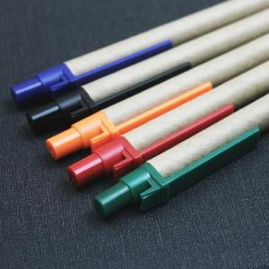 Stylo à bille en papier recyclé Stylo en papier kraft écologique pour la promotion - Product Image 4