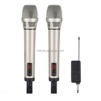Microphone dynamique sans fil professionnel TNH U5200 pour scène, vlogging, karaoké, 58 UHF, pour église