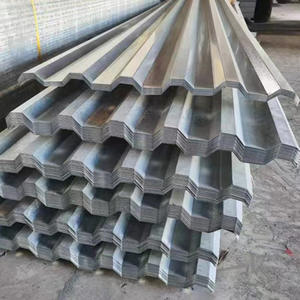 เหล็กแผ่นลูกฟูกชุบสังกะสีขนาด 0.8 มม. วัสดุหลังคาสังกะสีและเหล็ก วัสดุเหล็กเก่าจากการใช้งานแผ่นเหล็กชุบสังกะสี - Product Image 5