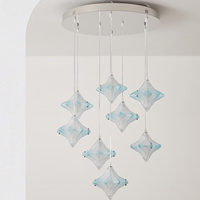 2025 nouveau modèle lustre étoile de Style médiéval crème française Design industriel luminaire Vintage pour salon Restaurant