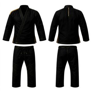 Kimono BJJ BWI blanc 100% coton anti-rétrécissement 460g unisexe coupe ample Gi Vente en gros Logo personnalisé Uniforme de Judo - Product Image 1