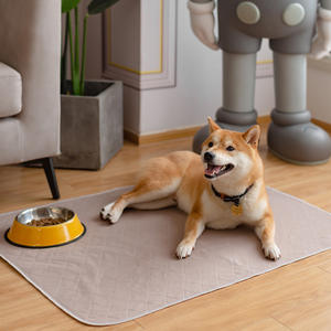 Alas kencing Toilet lantai latihan besar populer dapat digunakan kembali untuk anjing alas <span class=keywords><strong>Playpen</strong></span> hewan piaraan anak anjing antiselip - Product Image 5