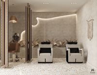 Carreaux artisanaux de style marocain Surfaces résistantes à la vapeur Hammam Spa Retraites fabriquées en usine
