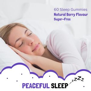 Complément alimentaire en gommes pour le sommeil, sans sucre, naturel, végétalien, à base de mélatonine, de magnésium et de vitamine <span class=keywords><strong>D</strong></span>, marque privée, pour un bon sommeil - Product Image 3