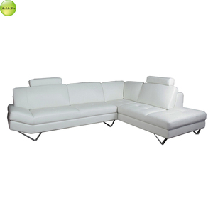 Trắng Sang Trọng Da Góc Sofa Hiện Đại Tại Ấn Độ Sofa Set Bằng Gỗ Trong Nhà Cắt Ghế Sofa Đồ Nội Thất - Product Image 2