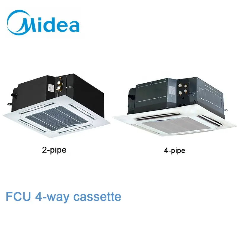 Midea चार-रास्ता कैसेट ठंडा पंखे का तार दीवार घुड़सवार Ducted मिनी विभाजन केंद्र एयर कंडीशनिंग वाहिनी पंखे का तार इकाई