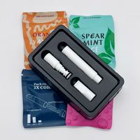 Bâtonnet inhalateur sans fumée à air pressurisé aromatisé sur mesure avec cartouches et kit de nettoyage, capacité de 5 ml pour usage buccal