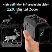 Monoculaire de vision nocturne numérique 4K, vision nocturne infrarouge, portée de vision de 200 m, enregistrement vidéo 40 MP, OEM ODM