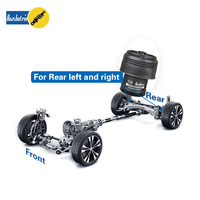Repuestos Automotrices, Suspensión Neumática OEM 3712 6795 013, Kit de Bolsa de Aire y Resorte Neumático para BMW F15 X5 X6 X7