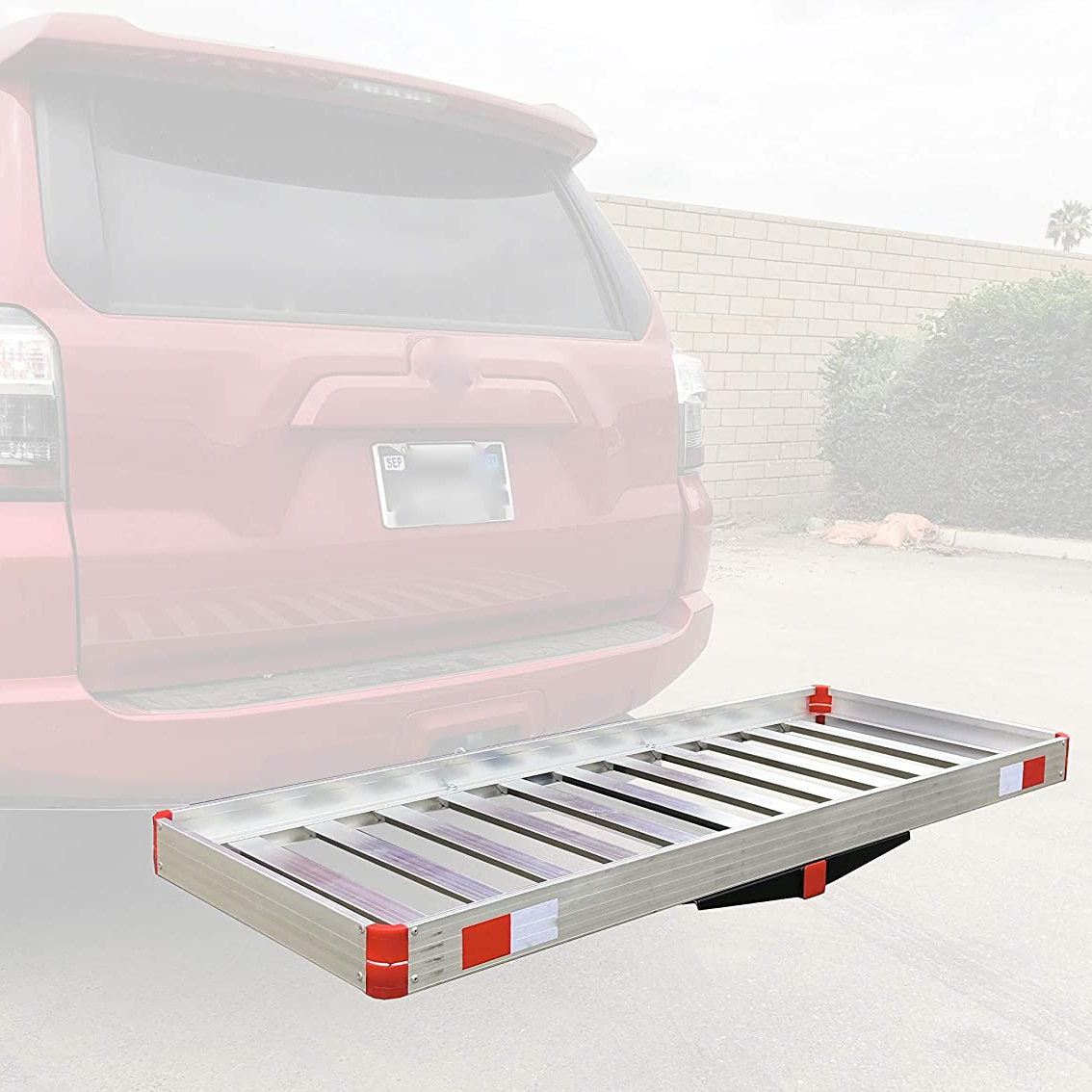 Aluminum Cargo Carrier Rack Basket for Luggage for SUV Truck Car Van-500 lbs. Capacity