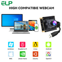 Módulo de Cámara USB3.0 ELP 4K 60fps IMX678, Cámara Web Industrial UVC de Baja Iluminación a Color para Computadora Windows, Linux, Raspberry Pi