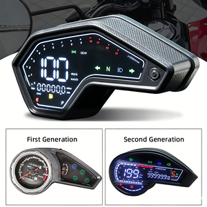 LED Digital Motorcycle Speedometer Tachometer for NXR150 DM200 Vento CrossMax 170 XR150 <b>Modified</b> Dashboard - Product Image 3