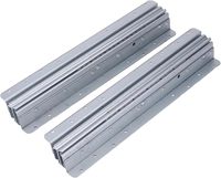Glissières de tiroir dissimulées AOLISHENG à extension totale, capacité 120 kg, robustes, à roulement à billes, pour cuisine et extérieur